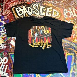 Jackyl 90s Concert Tour T-Shirt 2XL Bold Graphic Black Tee Rock Music Merch 1993